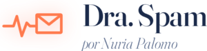 Logo de Dra. Spam, Nuria Palomo, experta en entregabilidad de email y reputación de dominio